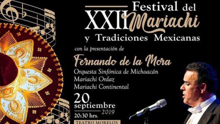 FERNANDO DE LA MORA EN FESTIVAL DEL MARIACHI Y TRADICIONES MEXICANAS