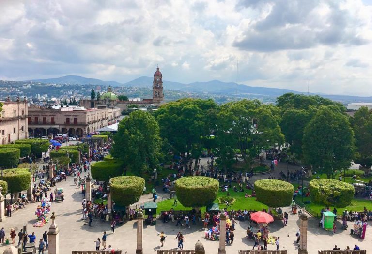 “Plaza de los Mártires”, la actual Plaza de Armas de Morelia