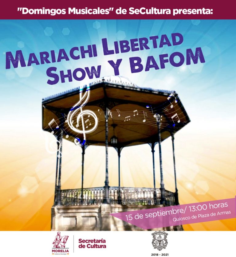 Danza, música y juegos didácticos, este 15 de septiembre en Plaza de Armas