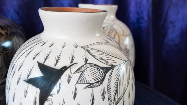 Artesanías de Huancito en andador Nigromante