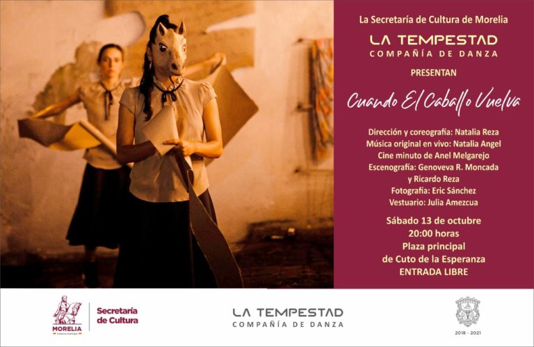 Cuto de la Esperanza recibirá a la compañía La Tempestad