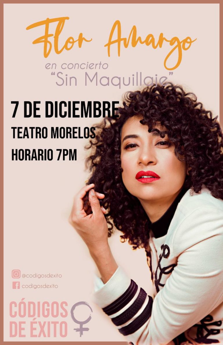 Flor Amargo «Sin Maquillaje»