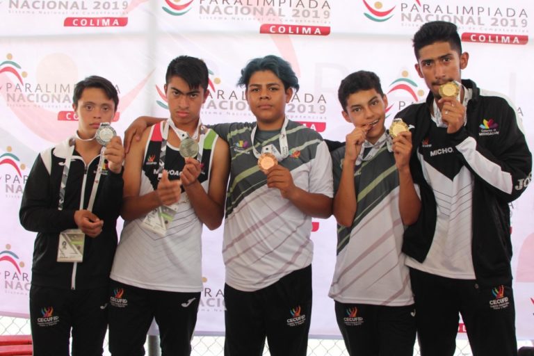 Gran debut de Michoacán en la Paralimpiada Nacional 2019