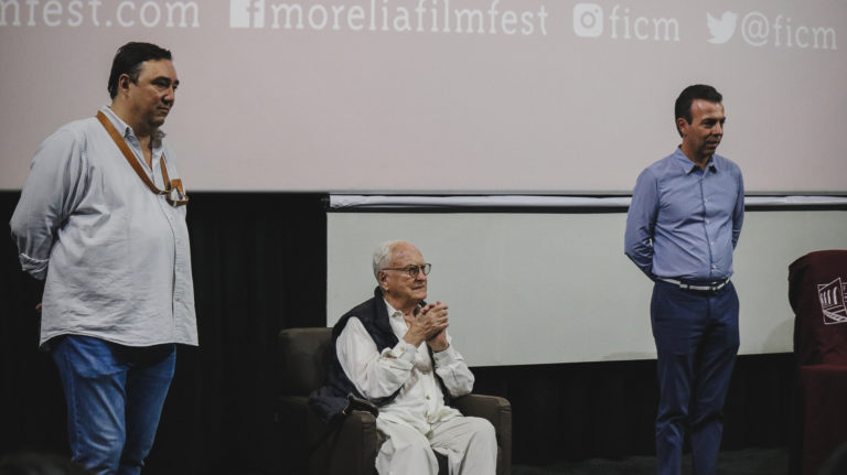 James Ivory develo la butaca con su nombre en el 17° FICM