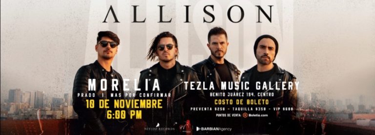 ¡Allison Oficial está de vuelta en Morelia!