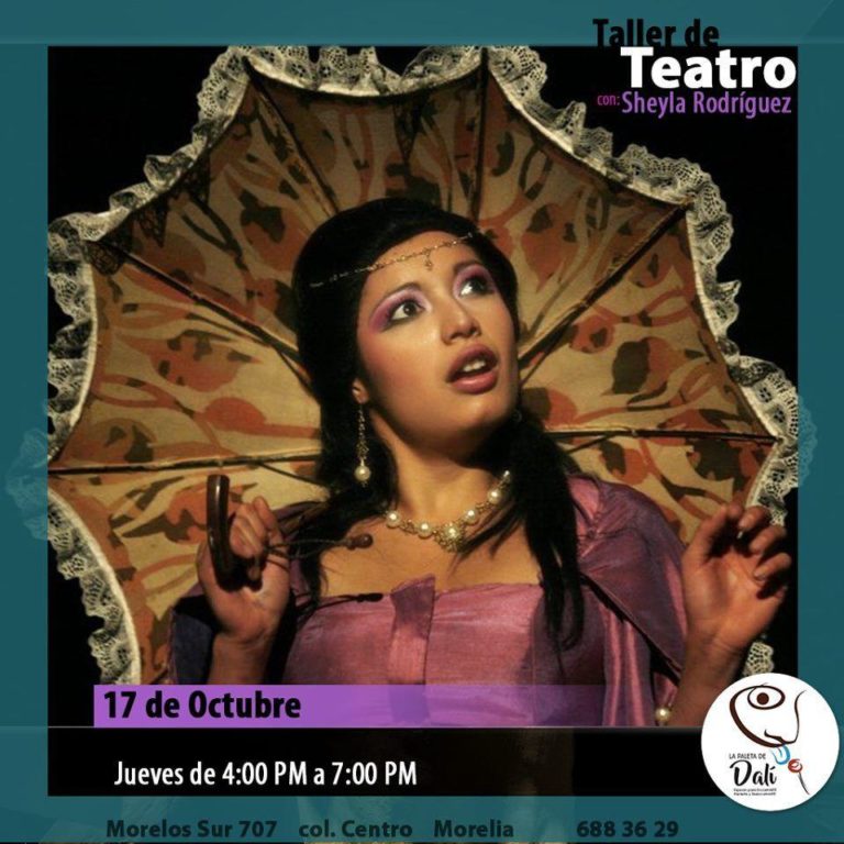 Asiste al Taller de Teatro con Sheyla Rodríguez