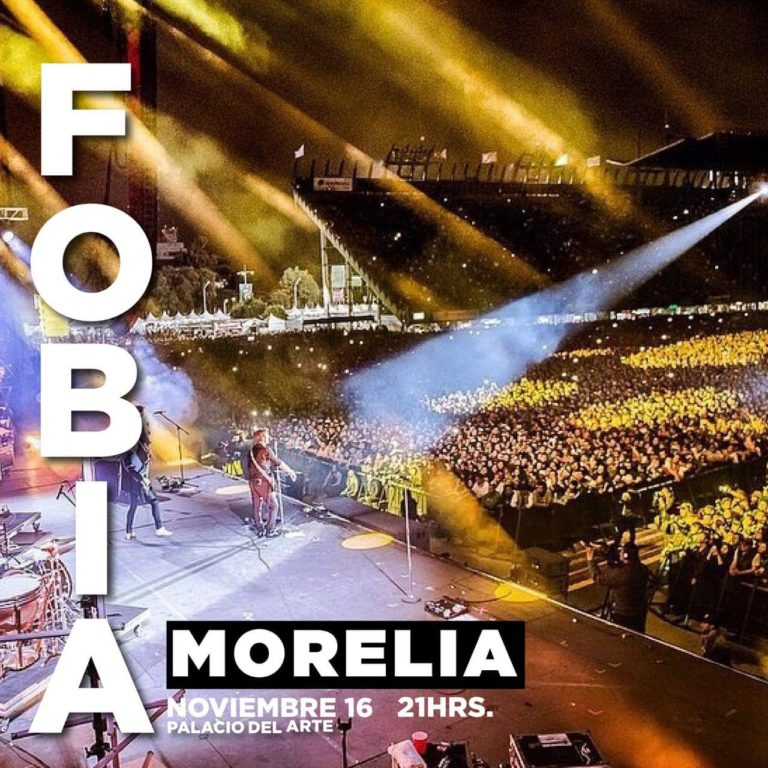 Fobia llega a Morelia celebrando 30 años de carrera musical
