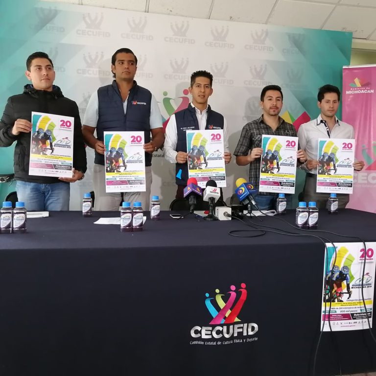 Presentan Carrera Ciclista Internacional por la Paz “Ruta Monarca”