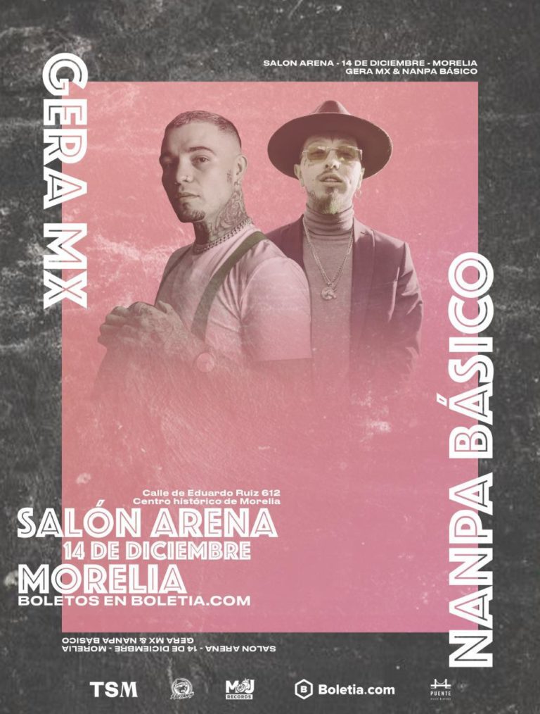 Gera Mx y Nampa Basico juntos por primera vez en Morelia