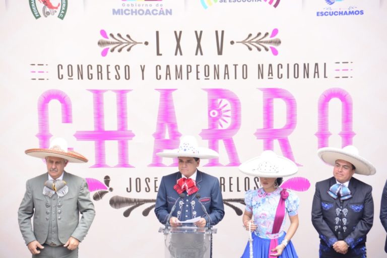 Michoacán albergará la mejor fiesta charra de la historia: Gobernador
