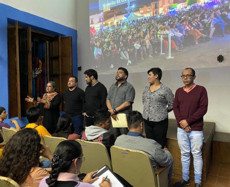 En curso, reuniones con el sector artístico, cultural y artesanal con SeCultura Morelia