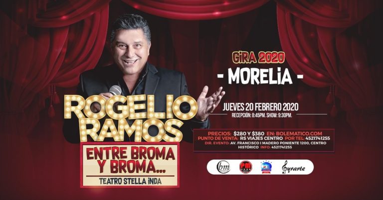 Regresará Rogelio Ramos a Morelia con su gira 2020