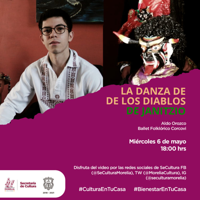La Danza de los Diablos de Janitzio, presente en #CulturaEnTuCasa