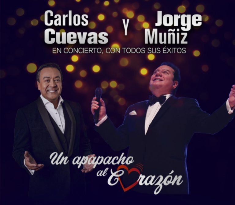 Carlos Cuevas y Coque Muñiz nos brindarán un “apapacho al corazón” en casa.