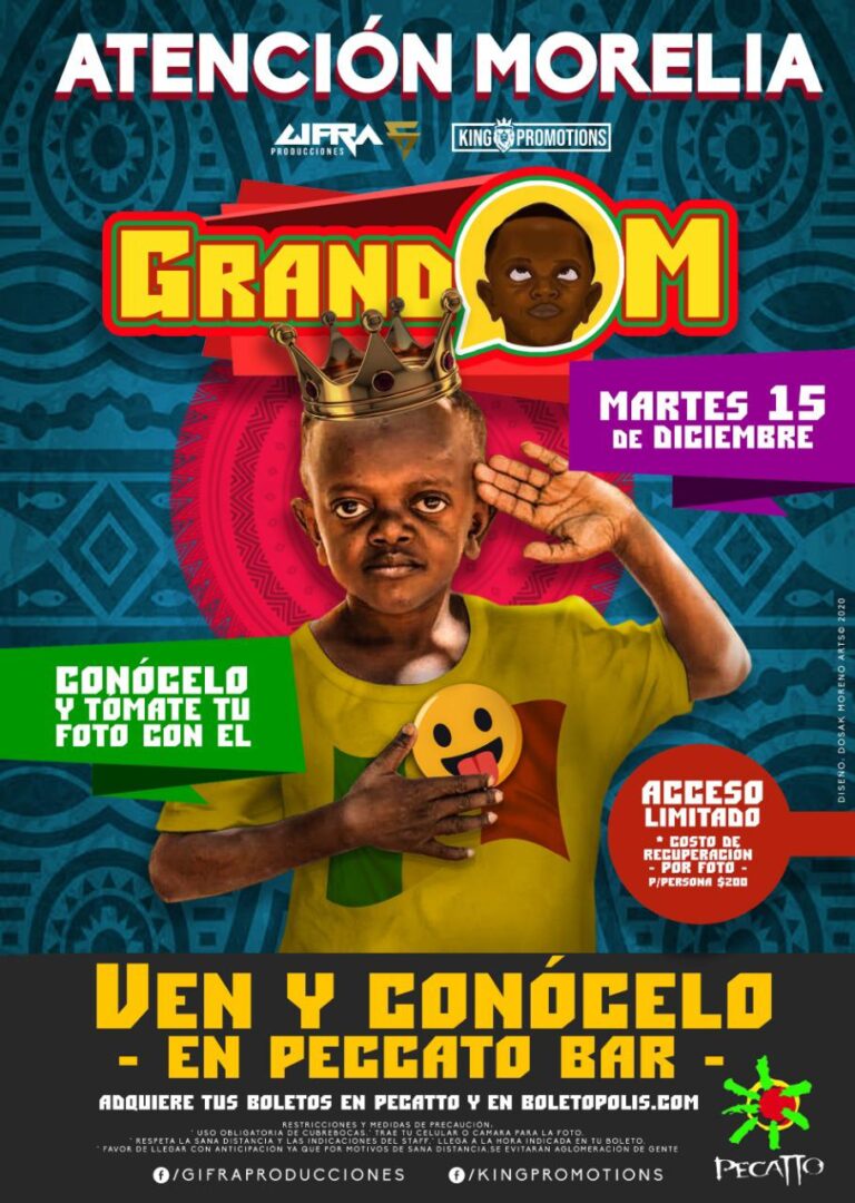 GRAND M: el joven más viral del mundo por sus memes llega a Morelia