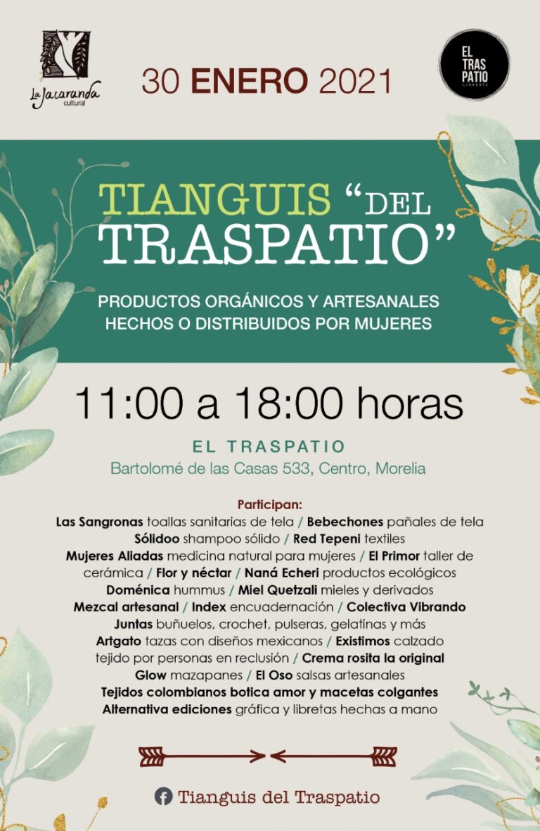Tianguis mensual del Traspatio