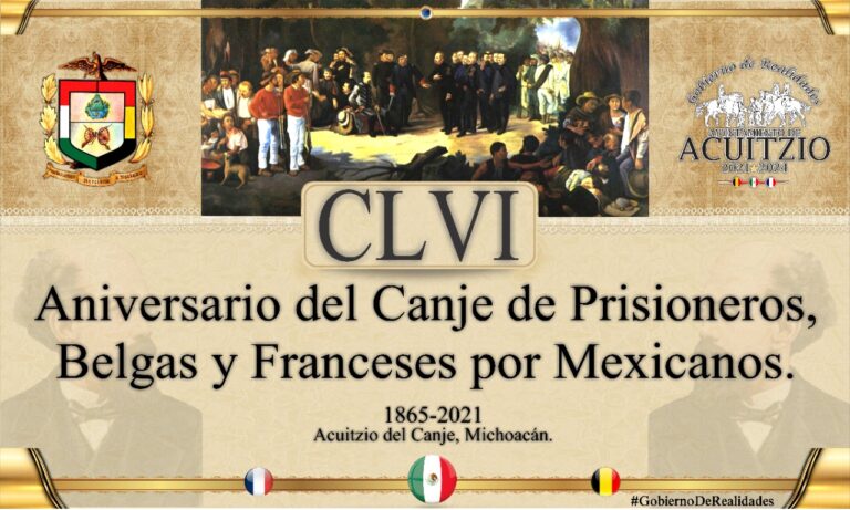 Acuizio conmemora el 156º Aniversario del canje de prisioneros durante la Intervención Francesa