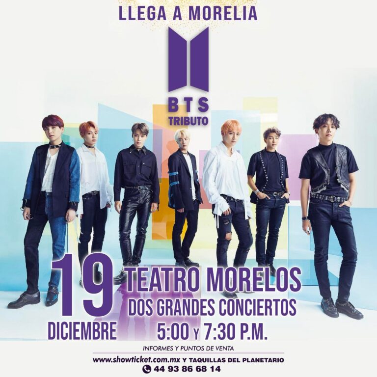Realizarán tributo a BTS en Morelia