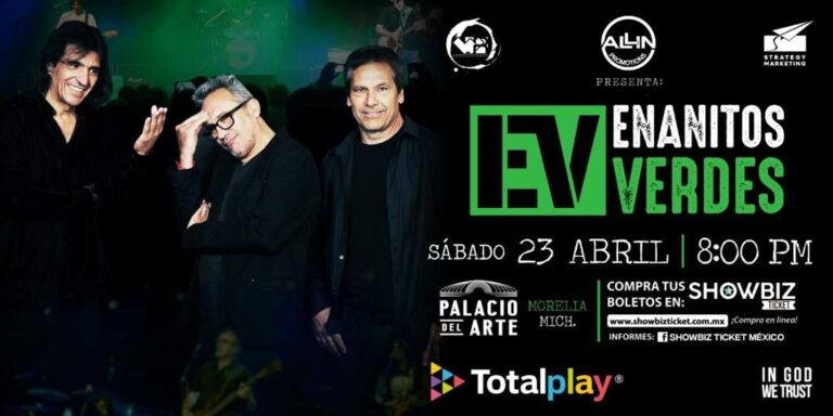 En abril, Enanitos Verdes ofrecerá concierto en Morelia