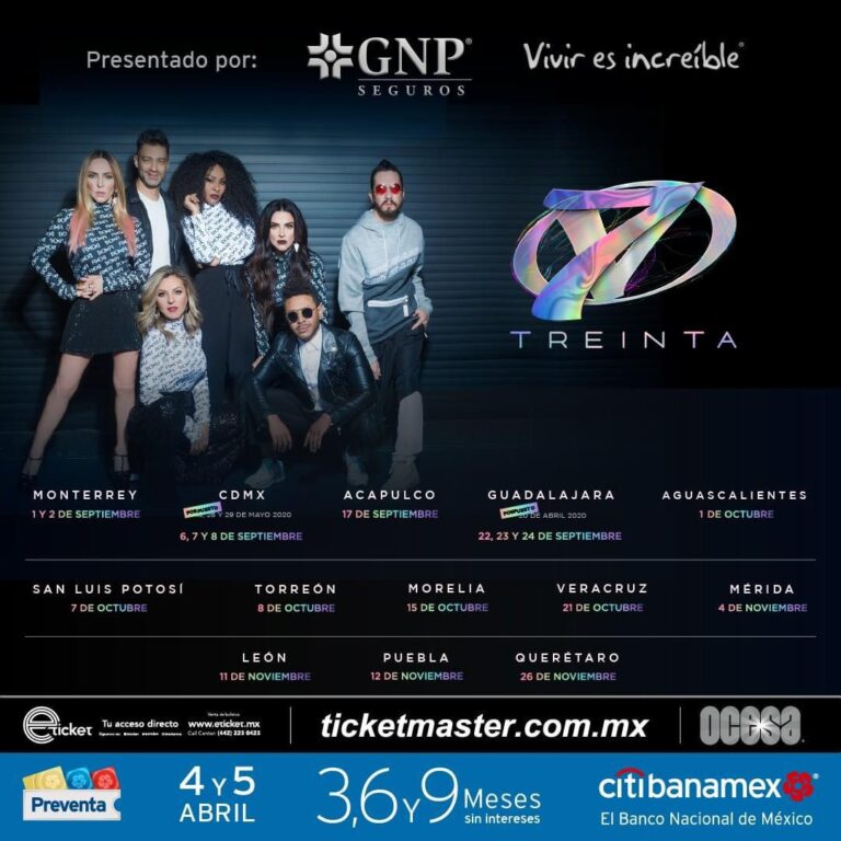 OV7 Anuncia fecha en Morelia de su Tour 30 Años