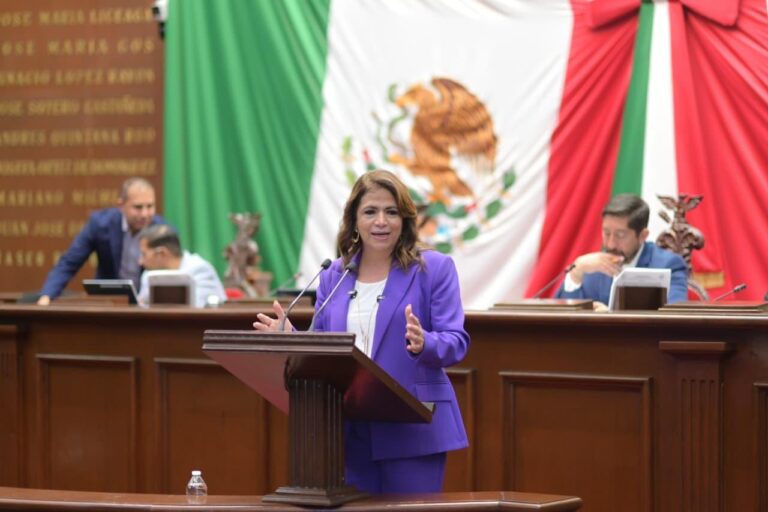 Fabiola Alanís presenta iniciativa de reforma electoral para Michoacán*