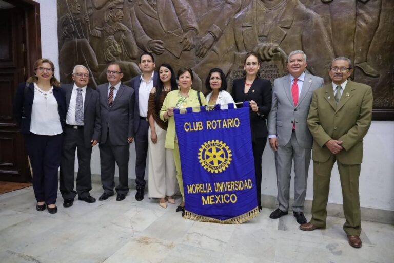 Sandra Arreola propone declarar el 23 ee abril como «Día Estatal del Rotarismo» en Michoacán